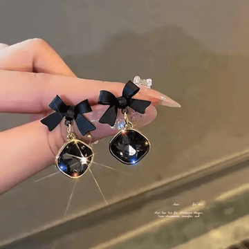 Black Diamond Earrings