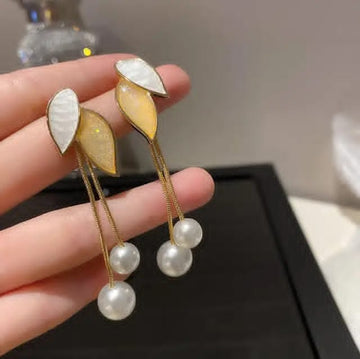 Daina Drop Earrings Two in One