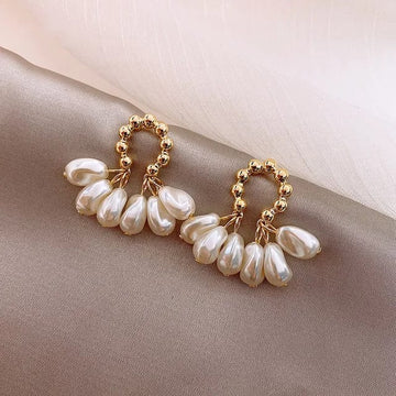 White Chic Earring