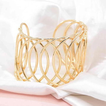Diva Spiral Cuff Bracelet