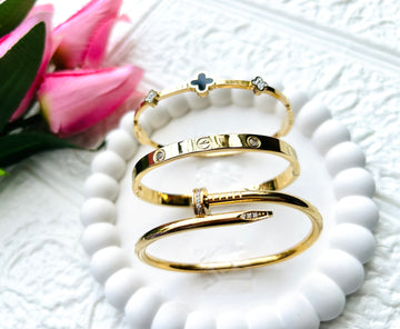 Celebrity Diva Anti-Tarnish bangle set