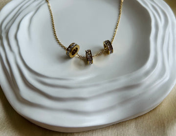 Triple Ring Necklace