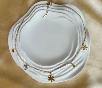 Golden Charm Necklace