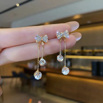 Diamond Diva Drop Earring