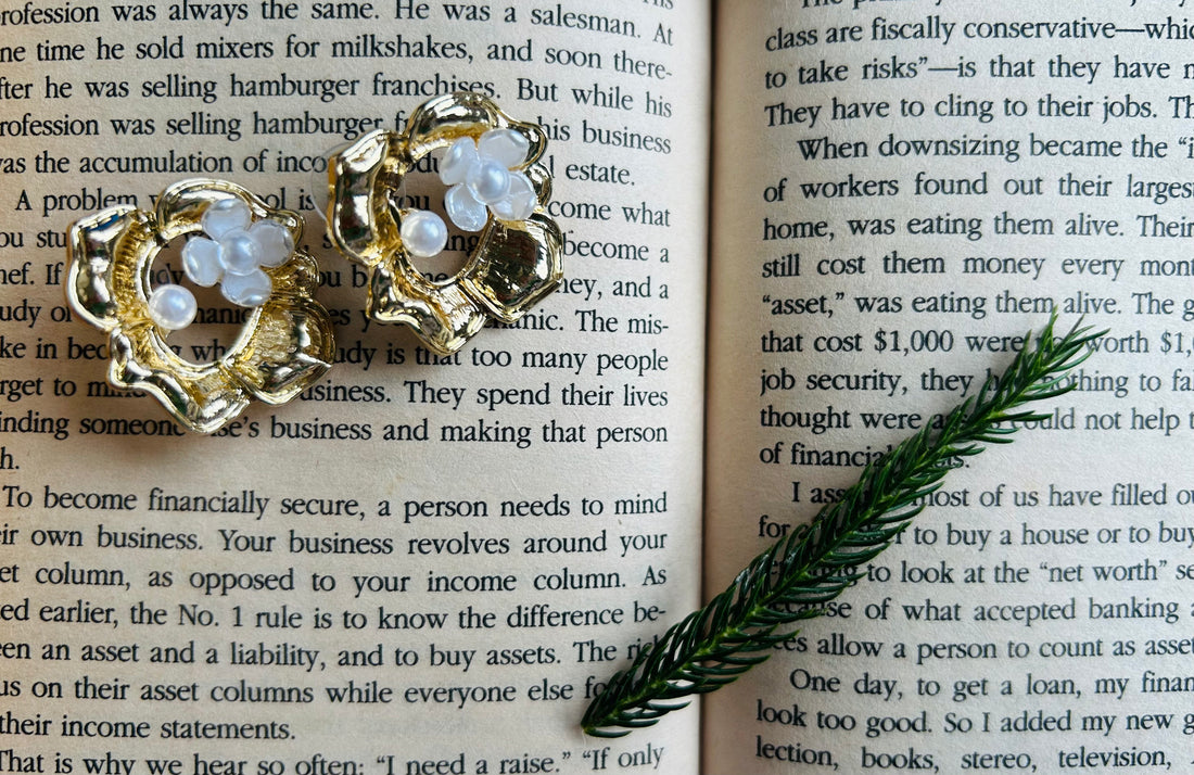 White Pearl Earring