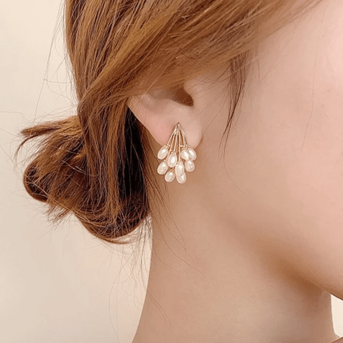 White snow Earrings