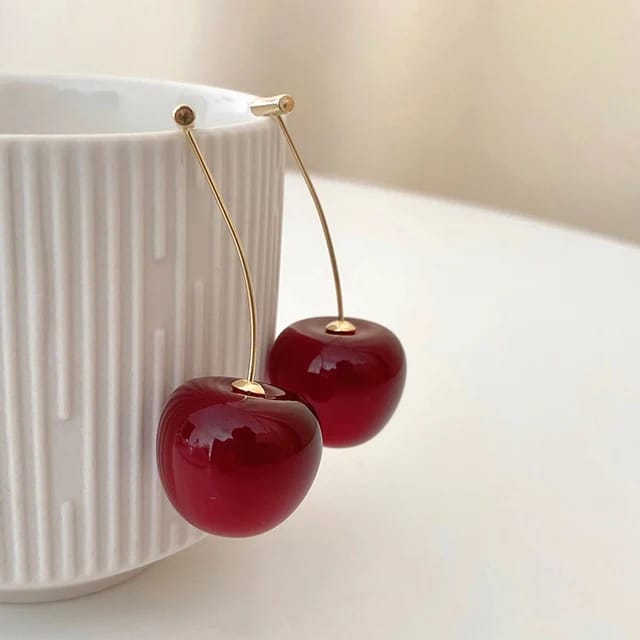 Cherry Diva Earring
