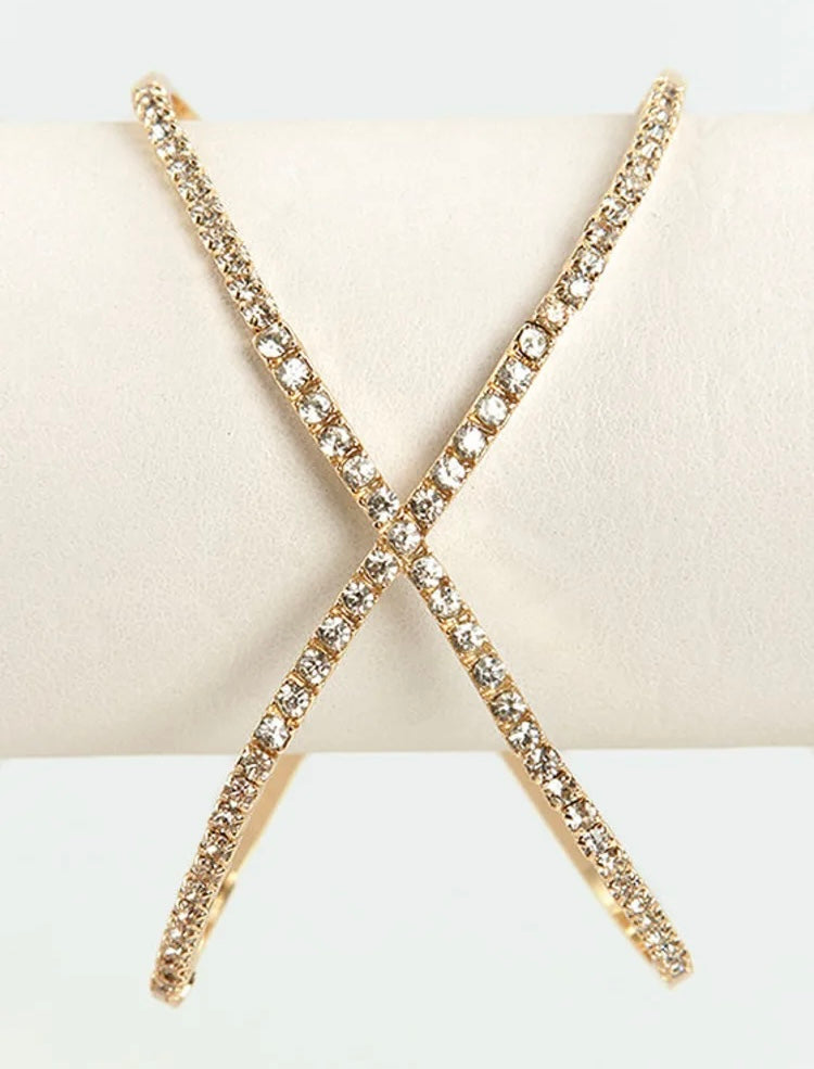 Daina Golden Wire Bracelet