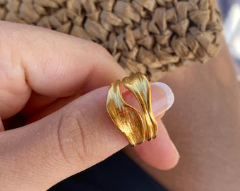 Classy Diva Anti Tarnish Adjustable Ring