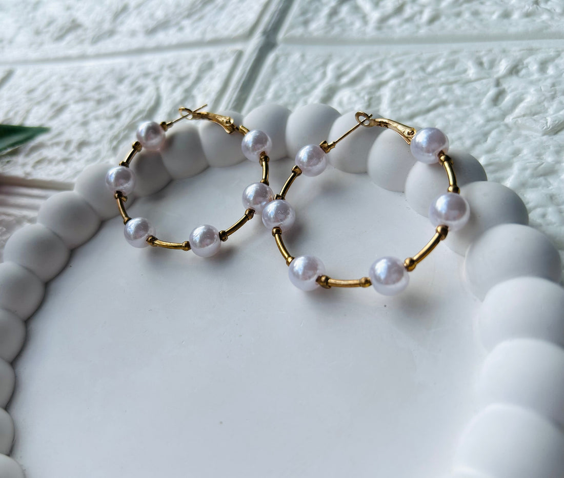 Golden Chaandbali Hoops