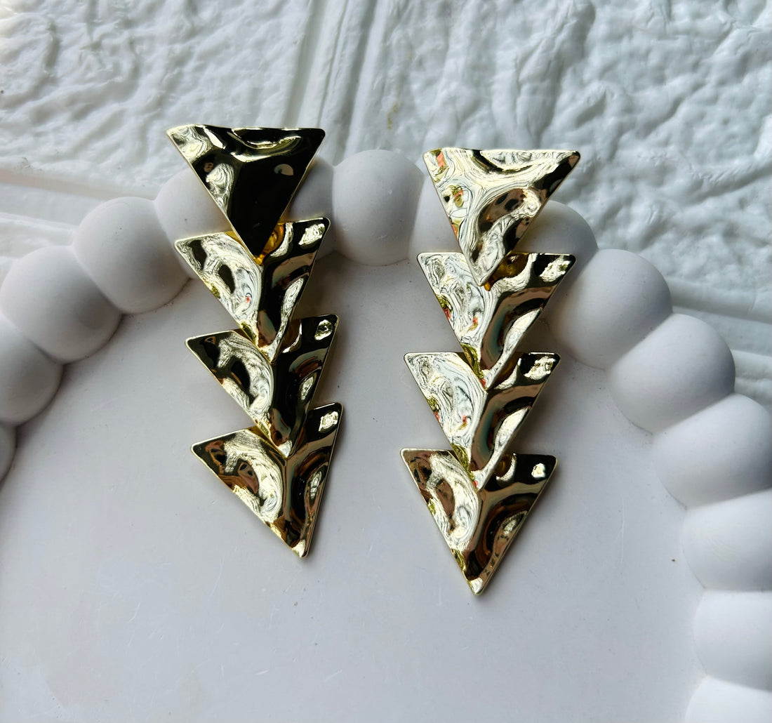 Triangle Dangle Earring