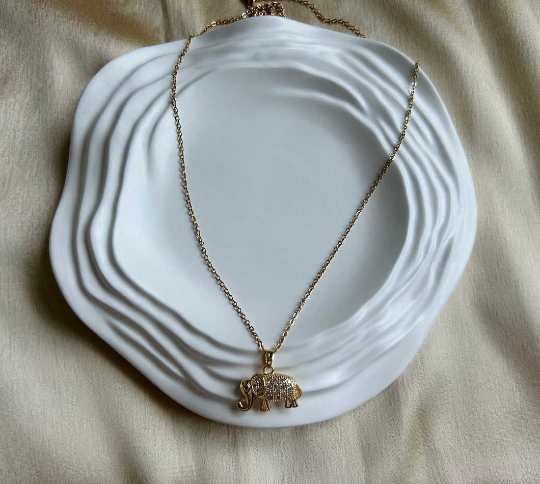 Cute Elephant Necklace