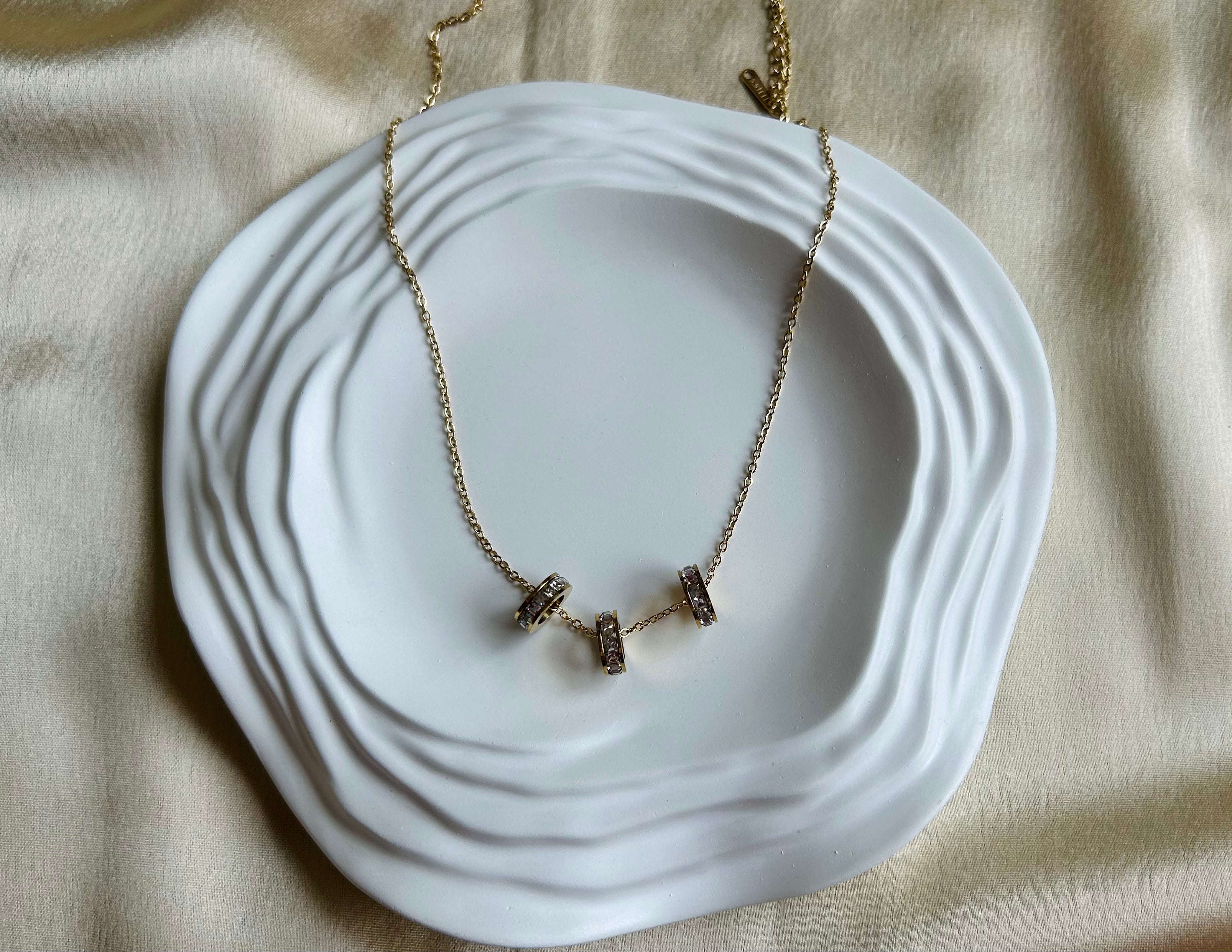 Triple Ring Necklace