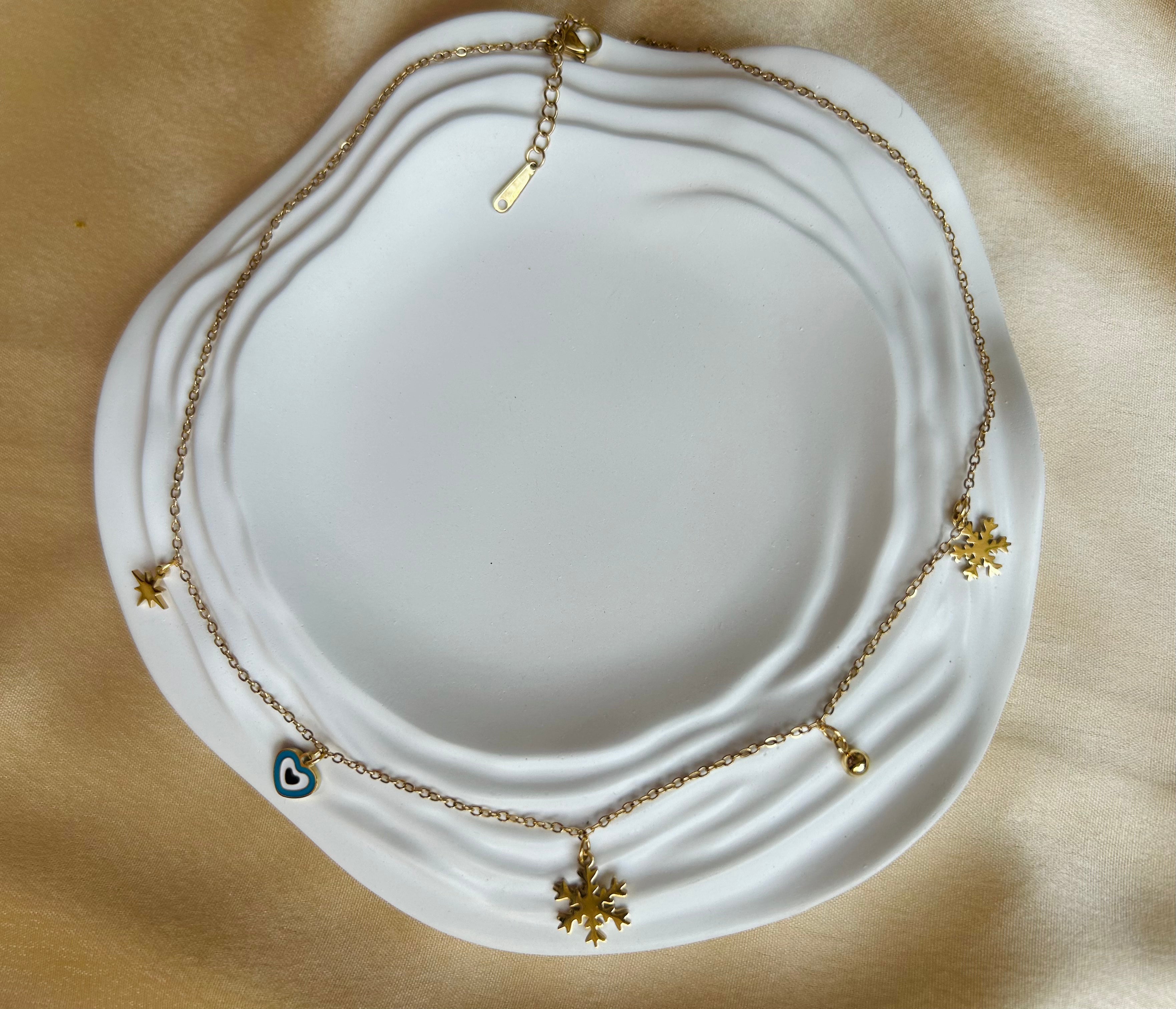 Golden Charm Necklace