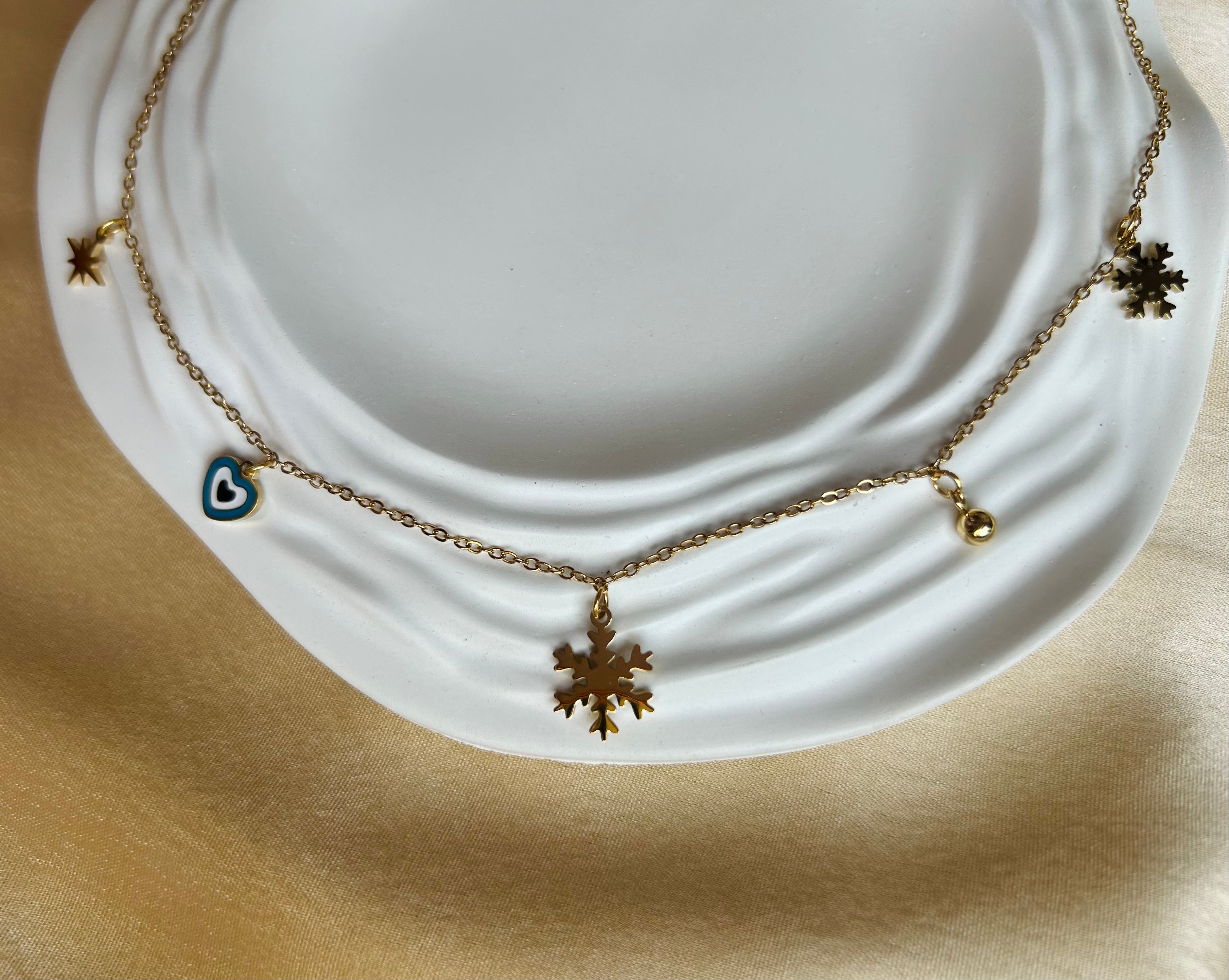 Golden Charm Necklace