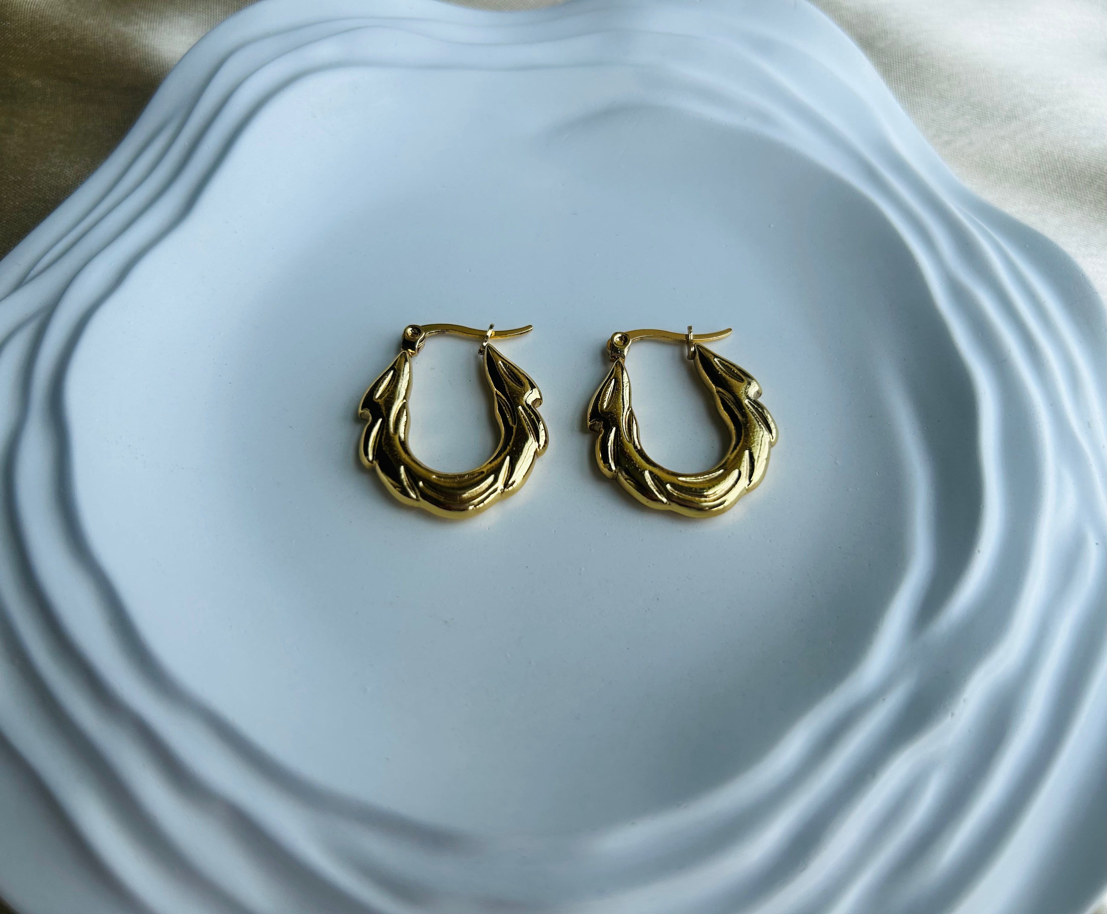 Glory Hoop Earring