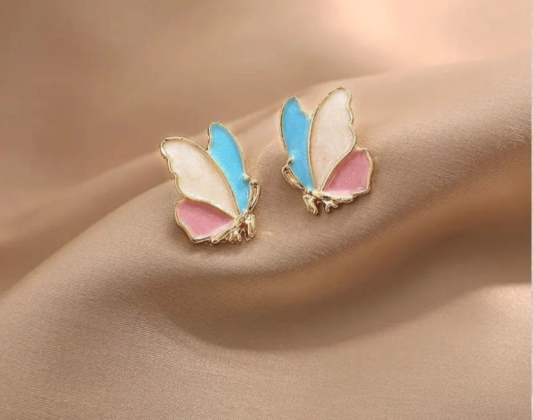 Cute Butterfly Studs
