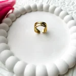 Classy Jazz Anti Tarnish Adjustable Ring - Image 3
