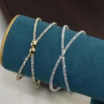 Cross Wire Queen Bracelet Combo of Two - Image 2