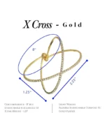 Cross Wire Queen Bracelet Combo of Two - Image 5