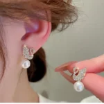Cute Duck Cluster Earring