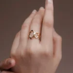 Eternal anti -tarnish adjustable ring - Image 2