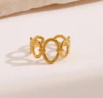 Eternal anti -tarnish adjustable ring - Image 3
