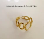 Eternal anti -tarnish adjustable ring - Image 4