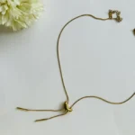 Golden Heart Chain Necklace