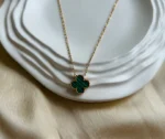 Green Bee Necklace