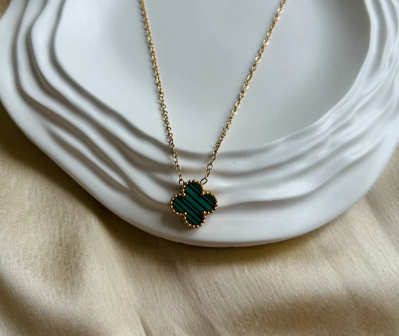 Green Bee Necklace Green Bee Necklace - Image 1