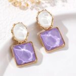 Purple Diva Earring - Image 2