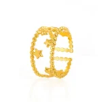 Stargaze Anti tarnish adjustable Ring
