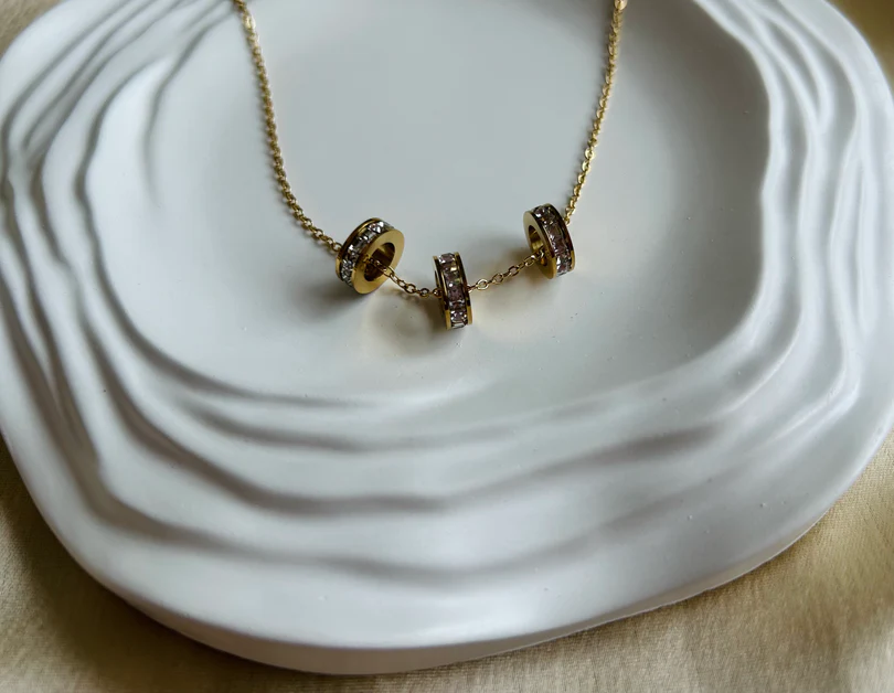 Triple Ring Necklace Triple Ring Necklace - Image 1