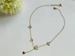 White Butterfly Necklace