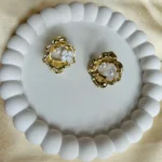 White Pearl Earring