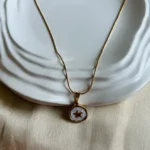 White star necklace